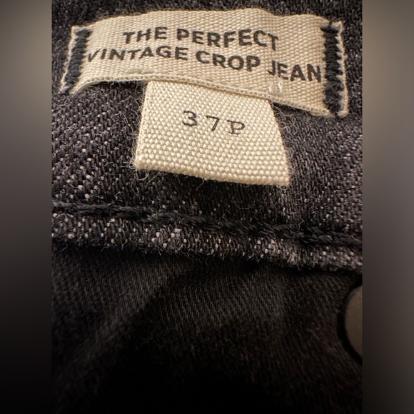 Madewell The Perfect Vintage Crop Jean in Summer Wash Size 37P (M. 46 x24) NWT - Picture 4 of 6